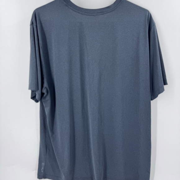 Athlio Athletic Classic Gray Men's Shirt - Picture 3 of 7